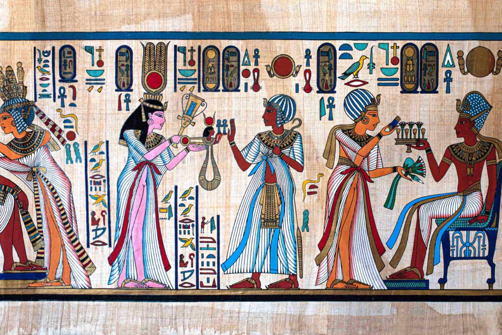 ancient Egyptians art