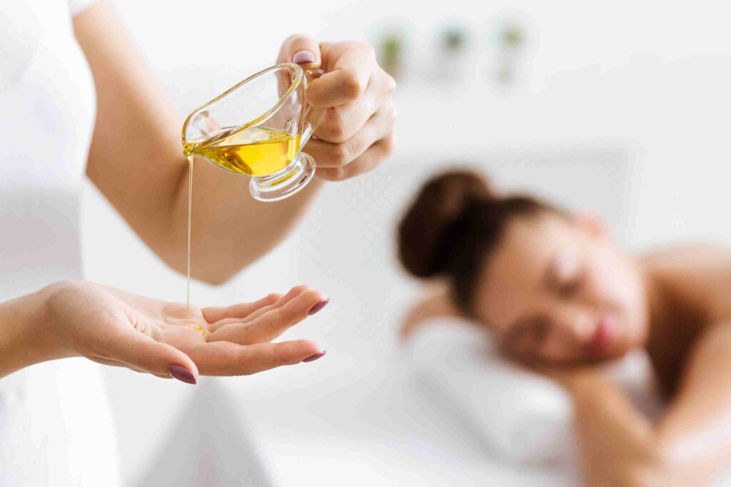 aroma massage oil